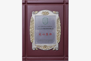 2008年度深圳市南山區愛心集體單位