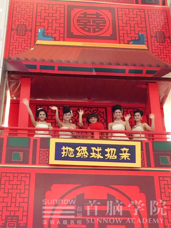 七夕獻禮—龍華校區攜手天虹舉辦大型時尚婚紗秀