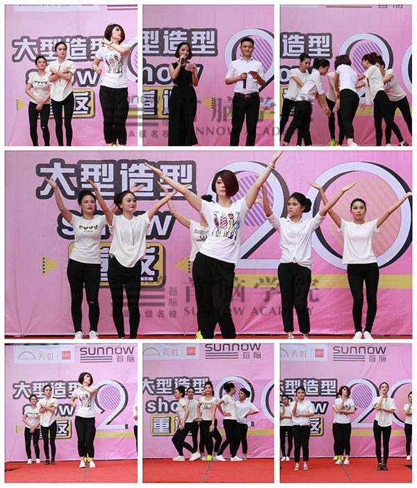 首腦美容美發(fā)化妝美甲培訓學院寶安校區(qū)“濃情五月天 感恩母親節(jié)”