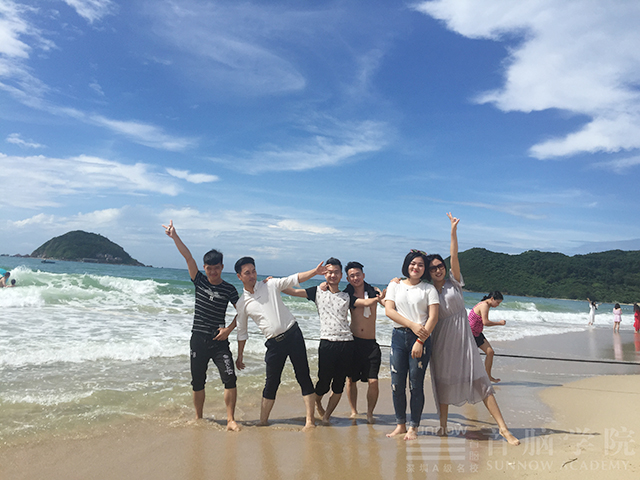 大鵬新區南澳西涌的師生之旅