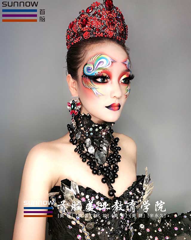 化妝學校化妝作品圖