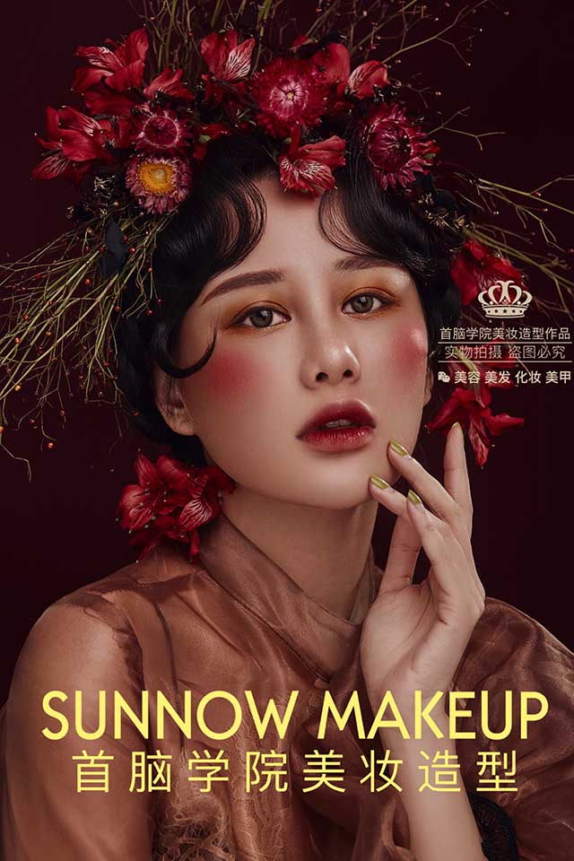 化妝學校學化妝作品圖