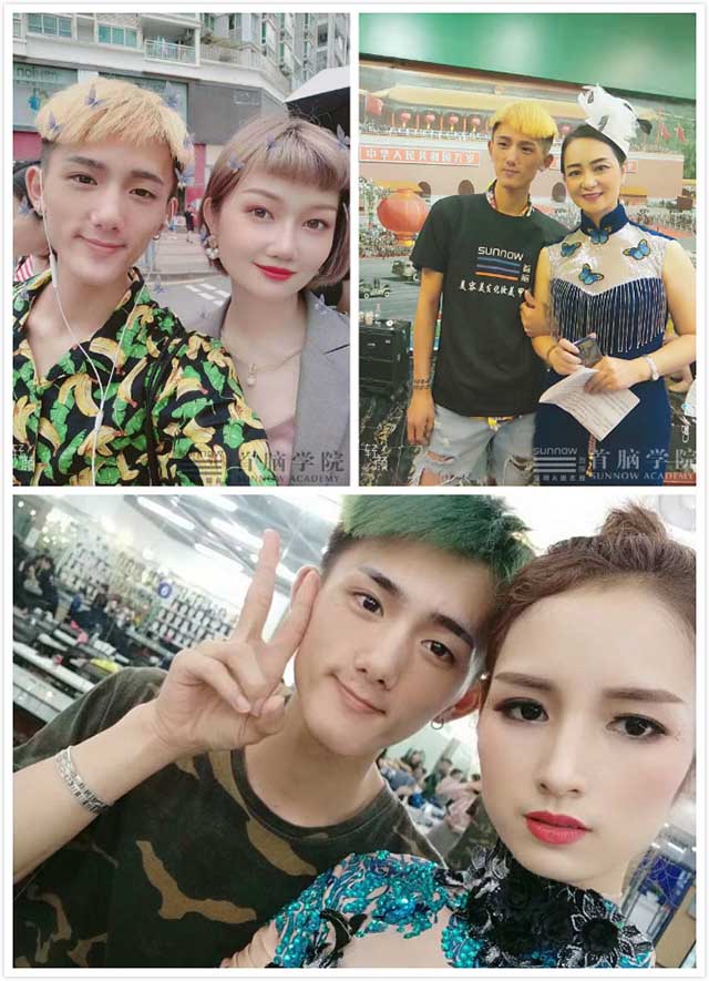 化妝學校首腦畢業學員