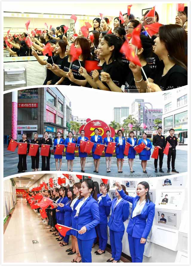 各大校區歌唱祖國